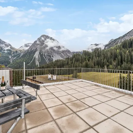 Apartamento Book2stay - Kuscheliges Alpin-studio Mit Schwimmbad Arosa